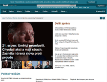 Tablet Screenshot of parlamentnilisty.cz
